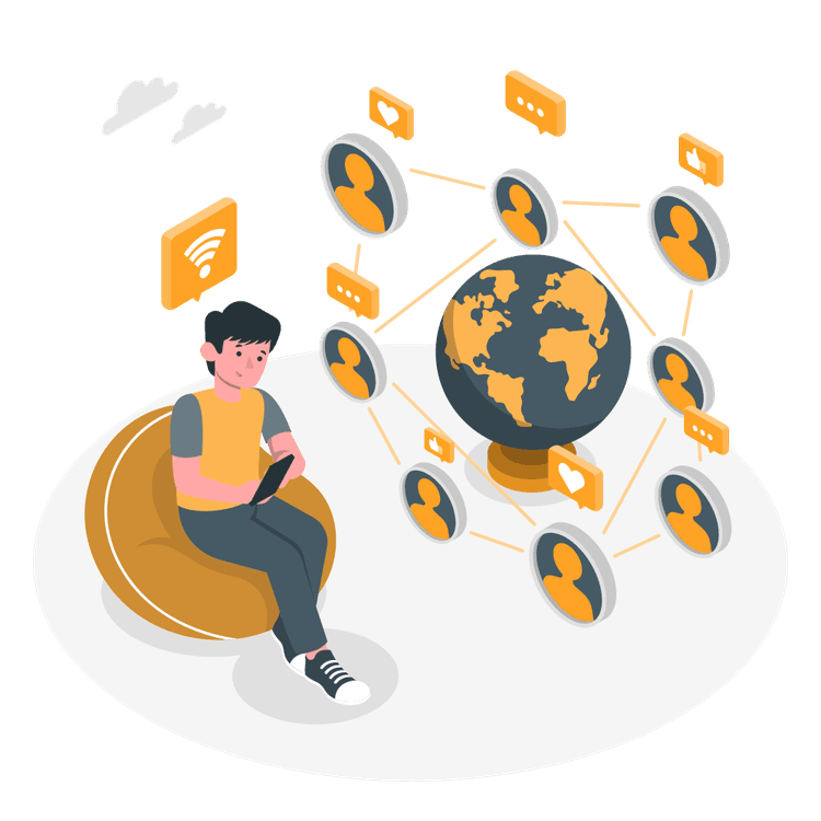 Healthcare presentation illustration